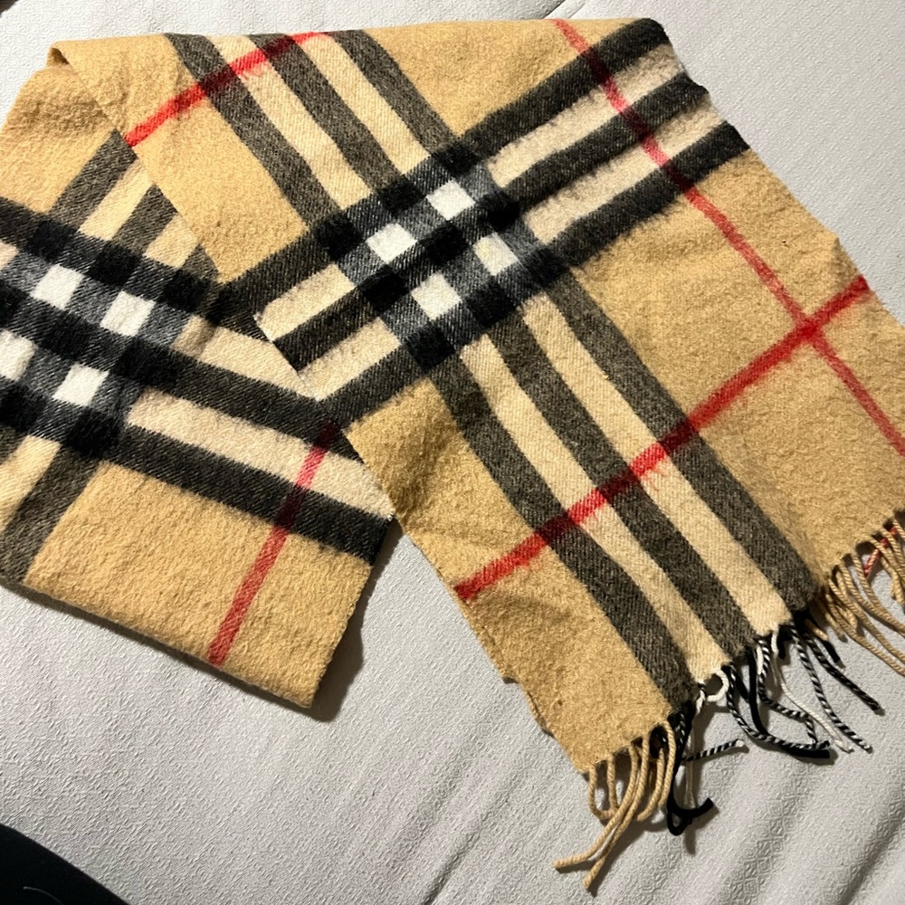 Authentic Burberry Cashmere Scarf